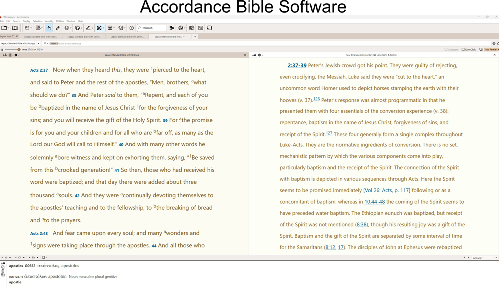 Accordance Screenshot