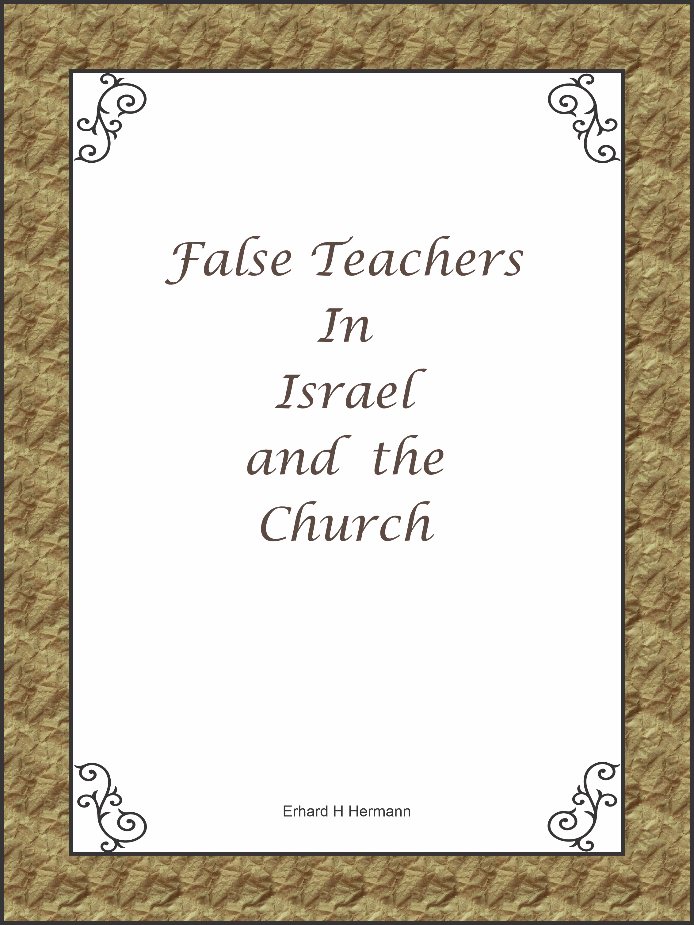 False Teachers